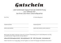 Gutschein - ediware DDI