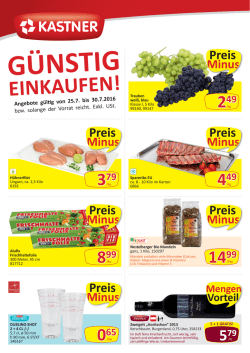EINKAUFEN!