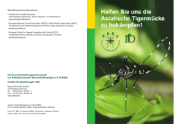 Information zur Bek&auml;mpfung der Asiatischen Tigerm&uuml;cke