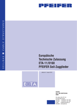 Europäische Technische Zulassung ETA