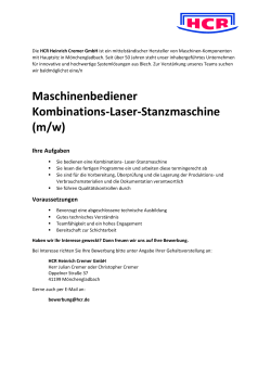 Maschinenbediener Kombinations-Laser