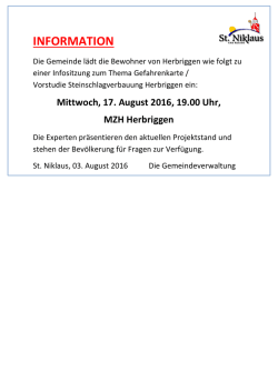 information - Gemeinde St.Niklaus