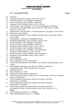 Itemlist (Download) - Industriewert GmbH