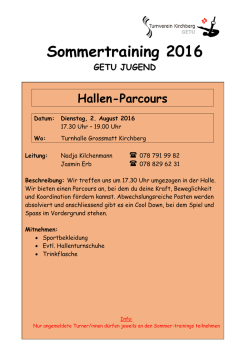 Hallen-Parcours