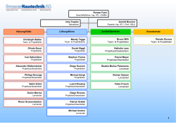 Organigramm BHT
