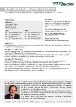 HL2 Zwei Tages Kurse Handlöten