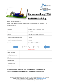 Kurs 31.08.2016