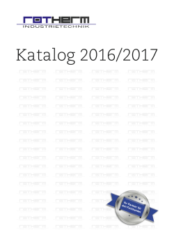 Katalog 2016/2017 - Rotherm Industrietechnik GmbH