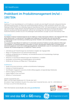 Praktikant im Produktmanagement (m/w) – 1957304