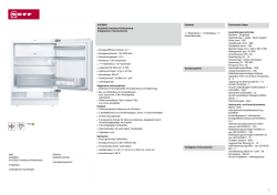 Neff K4336X8 KU226A2 Unterbau-K&uuml;hlautomat
