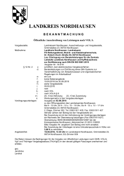 16-5-16 Annonce Staatsanzeiger Leitstelle ISO 9001