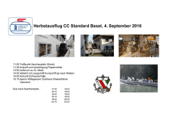 Herbstausflug 2016
