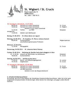 Datei herunterladen - St. Crucis/St. Wigbert