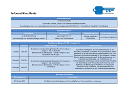 Informatikkaufleute - Kreis Siegen