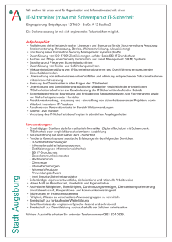 IT-Mitarbeiter (m/w)