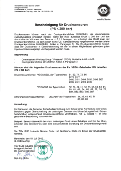 Druckger&auml;terichtlinie PED