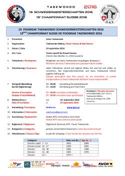 19. poomsae taekwondo schweizermeisterschaften 2016 19