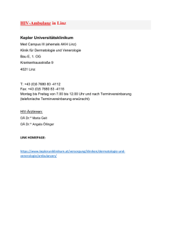 HIV-Ambulanz in Linz