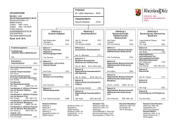 Organigramm SGD Nord