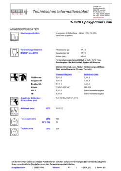 Technisches Informationsblatt