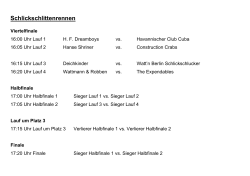 Schlickschlittenrennen