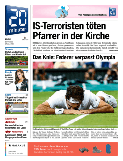 IS-Terroristen t&ouml;ten Pfarrer in der Kirche