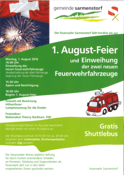 einladung zur bundesfeier