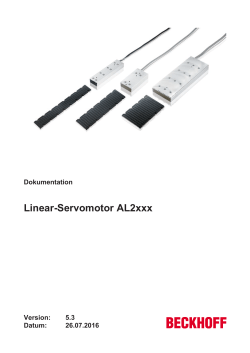 Dokumentation Linear-Servomotor AL2xxx