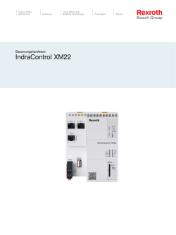 pdf-Ausgabe - Bosch Rexroth