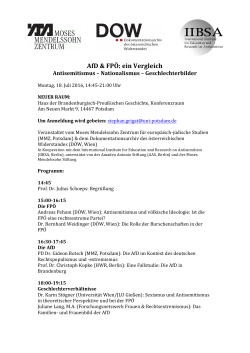 Programm - AfD FPOe Prog - Dokumentationsarchiv des