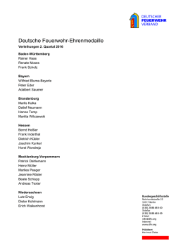 Deutsche Feuerwehr-Ehrenmedaille