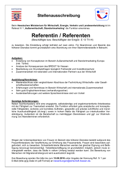 Referent/in Außenwirtschaft, Standortmarketing ( PDF / 170 KB )