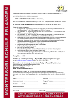 Montessori-Schule Erlangen