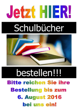 Schulbücher - bits Büro