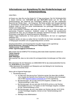 Infozettel - CAJ