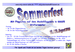 Plakat-Sommerfest
