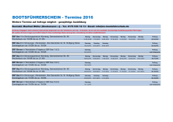 Kurstermine ansehen