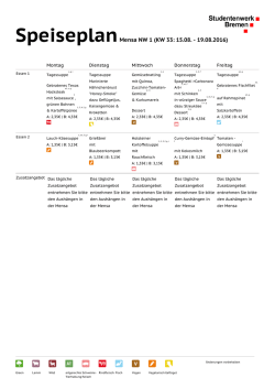aktuellen Wochenplan drucken