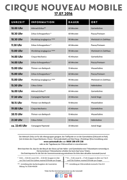 Journal SOMMEREVENT 2016.07.17