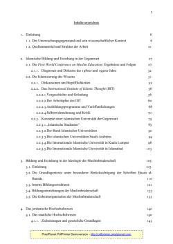 Islamismus, Bildung und Gesellschaft in Jordanien am Beispiel des