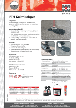 FTH Kaltmischgut