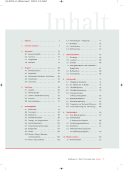 HOTELMARKT DEUTSCHLAND 2016 INHALT 1 1. Editorial