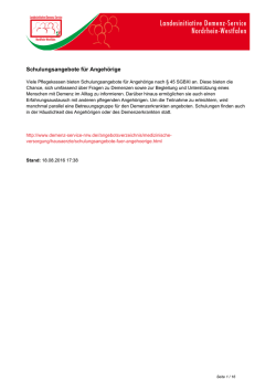 Druckversion  - Landesinitiative Demenz