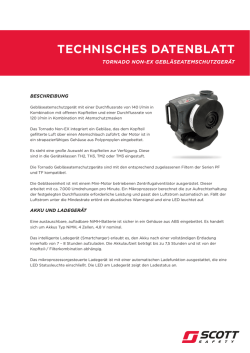 technisches datenblatt