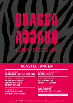 AUSSTELLUNGEN - Quagga