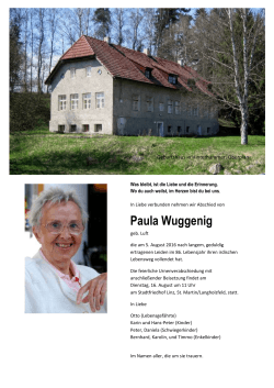 Paula Wuggenig