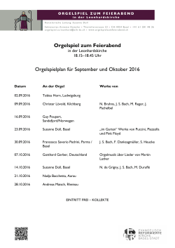 Spielplan_2016_09-10 - Orgelspiel zum Feierabend