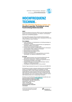 hochfrequenz technik