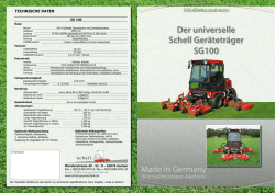 Der universelle Schell Ger&auml;tetr&auml;ger SG100