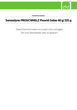 Sensodyne PROSCHMELZ Fluorid Gelee 40 g/225 g